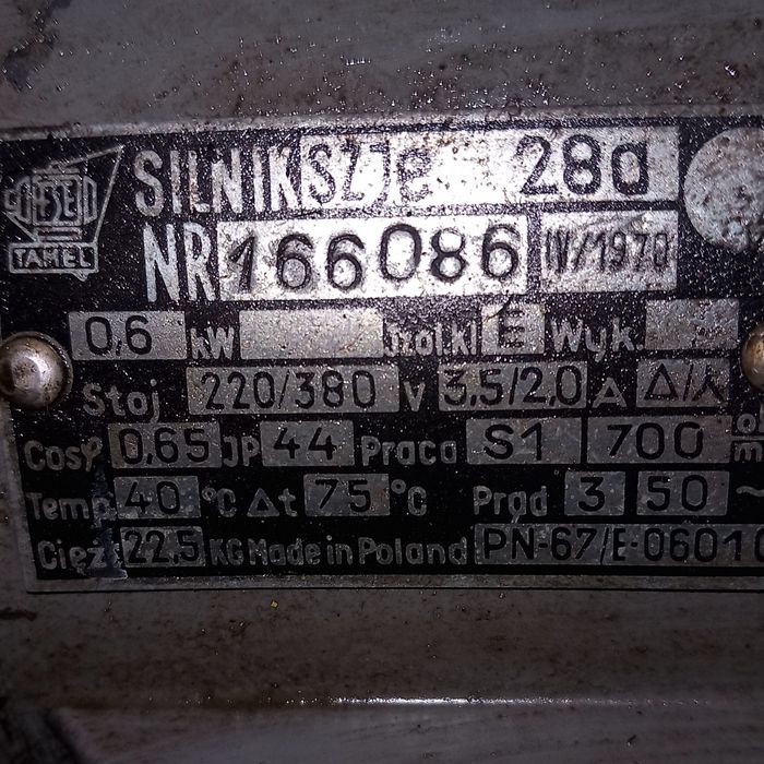 Kompresor sprężarka 400 V / 230 V