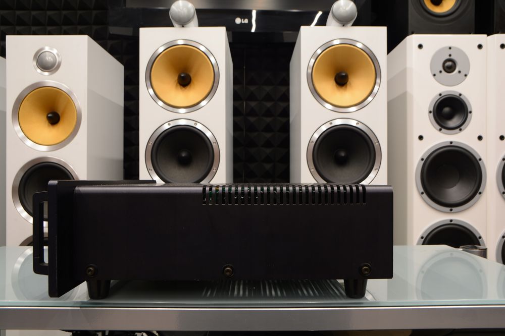 Mocna końcówka mocy wzmacniacz stereo Electrocompaniet Ampliwire 100