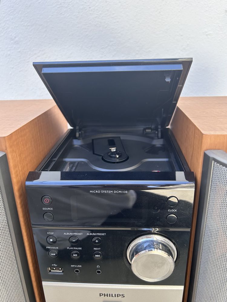 Aparelhagem philips + colunas samsung