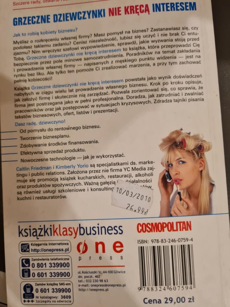 Grzeczne dziewczynki nie kręcą interesem Friedman