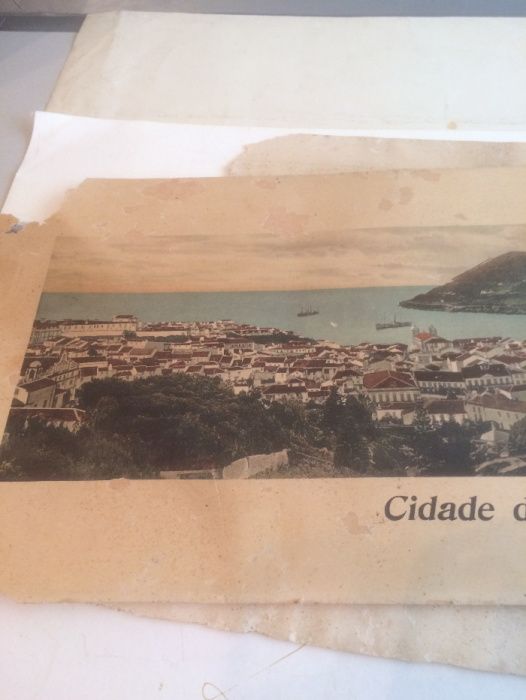 Gravuras Cidade Angra Heroísmo - Açores / Ponte Lima