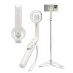 Spigen S571W Magsafe Bluetooth Selfie Stick Tripod Dune Beige