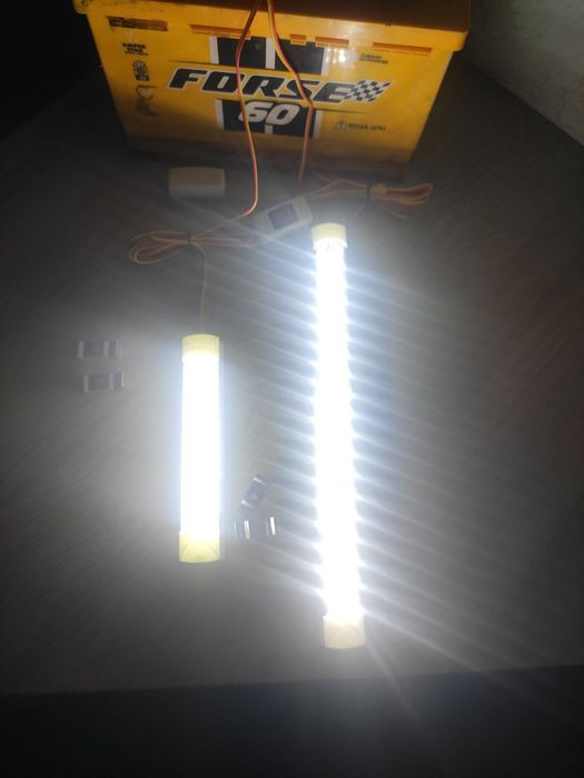 Led Світлодіодна лампа 12V до акумулятора з вимикачем