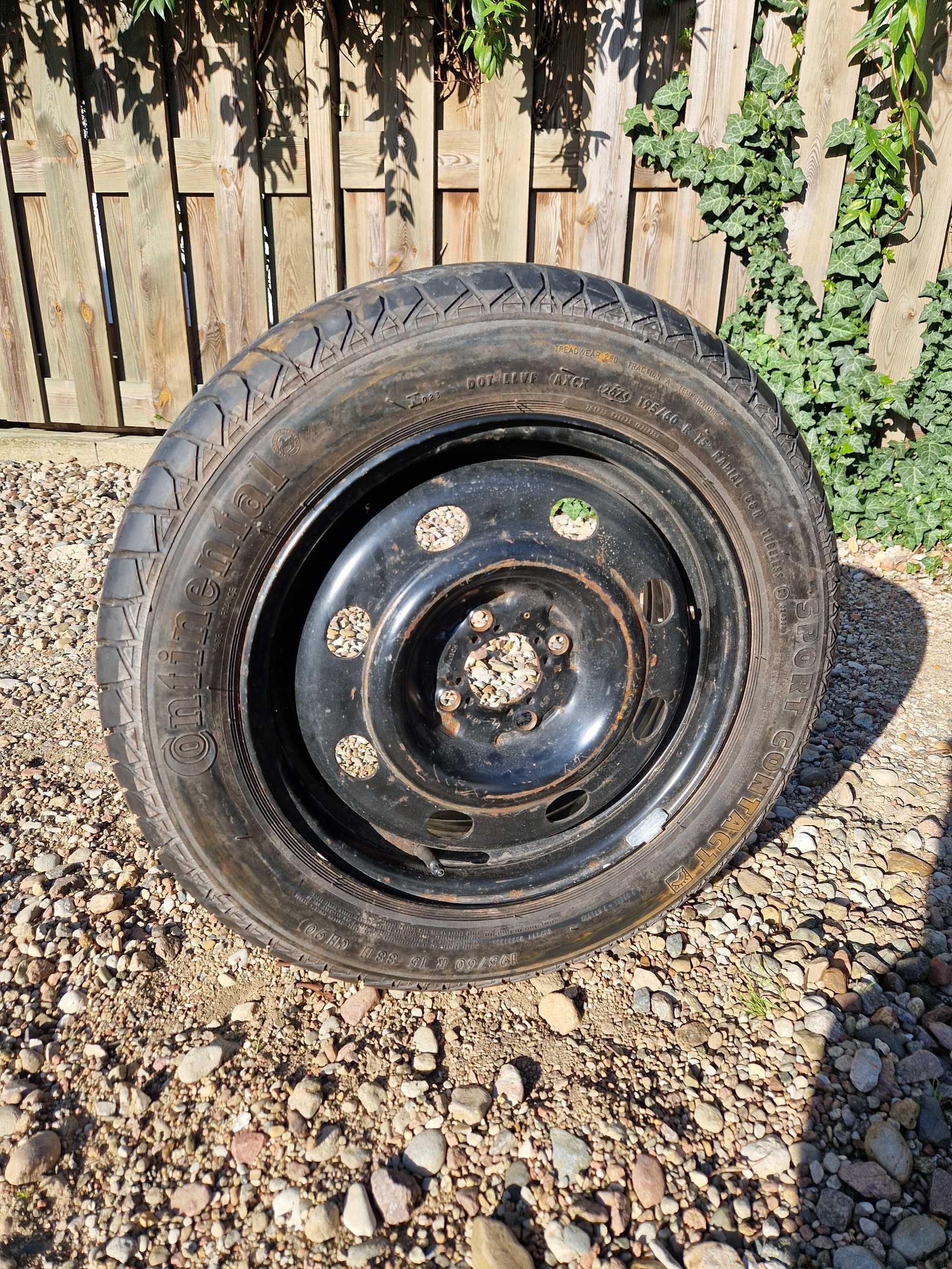 Felga wraz z oponą 195/60 R15