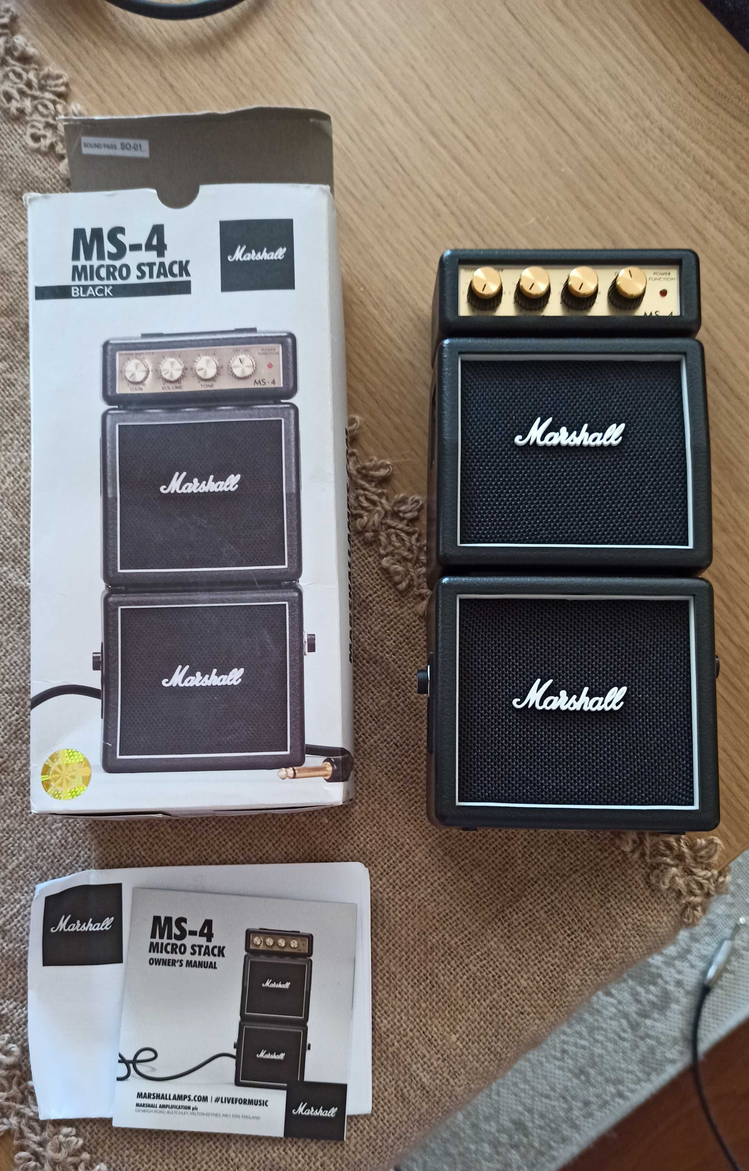 Marshall MS-4 micro stack black
