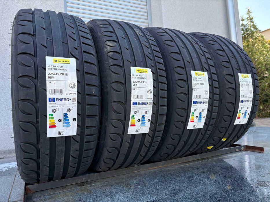 4szt. letnie 225/45R18 Kormoran UHP 95Y XL 2025 rok! NOWE gwaran 5lat