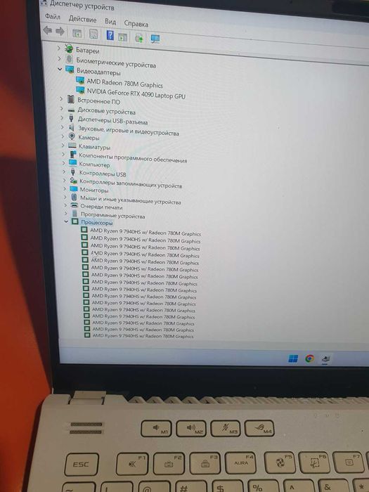 Ноутбук Asus Zephyrus G14 R9 7940hs/4090/16/1000