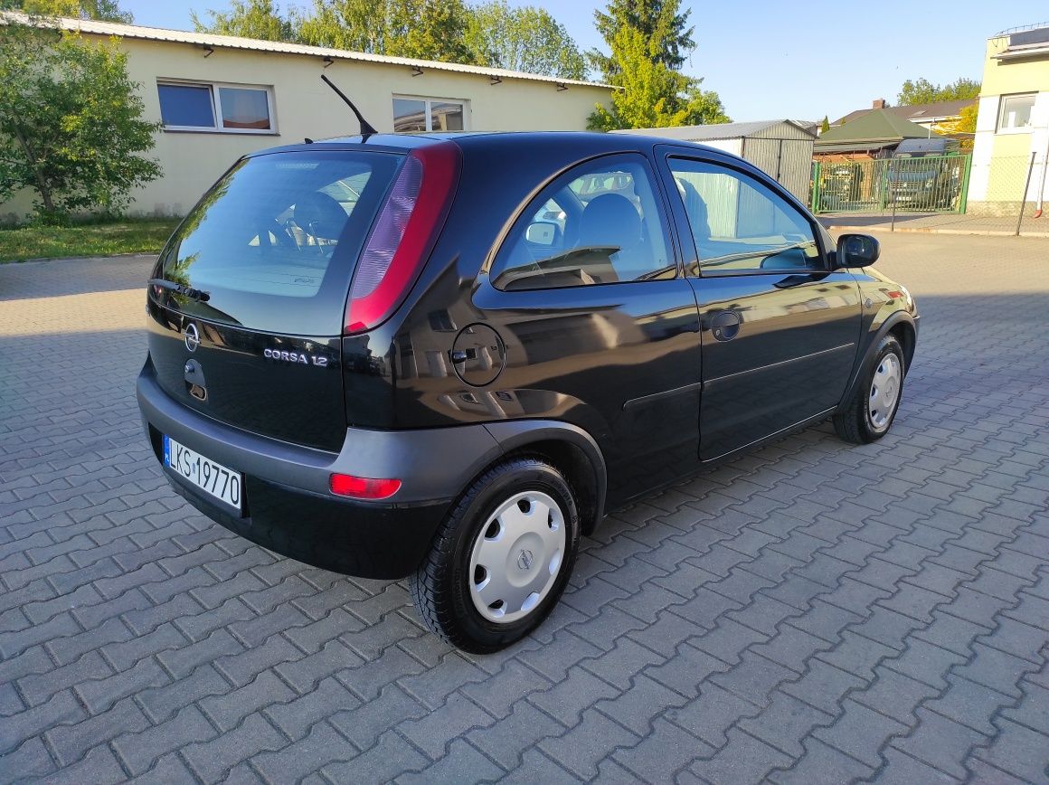 Opel Corsa C  1.2 Benz 2001r. Sprawna klima Jeden wł.w PL Stan BDB