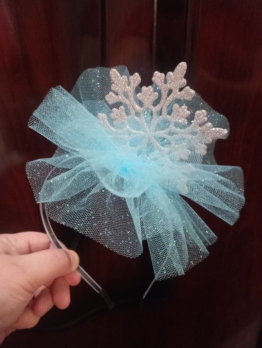 Обруч сніжинки обідок сніжинка