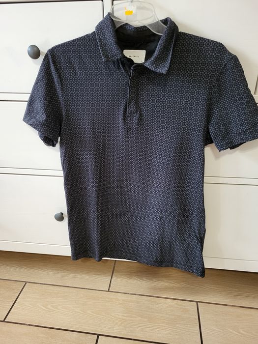 Koszulka polo reserved krótki rękaw M wzór