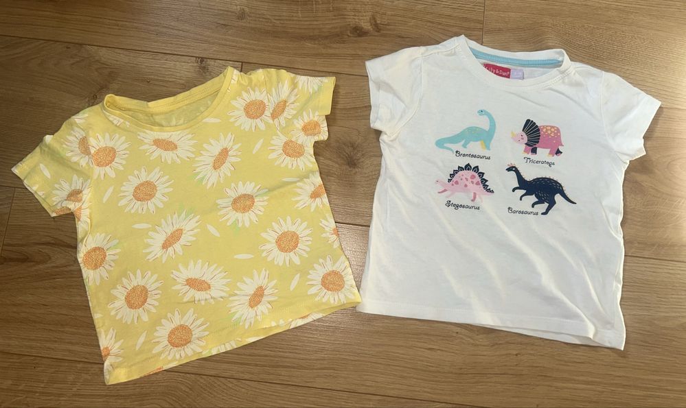 3x T-shirt plus bluzka George, Primark. Lily Dan