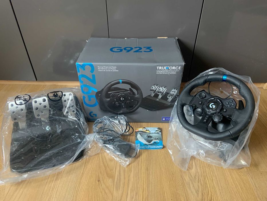 Игровий руль Logitech g923 Play Station 3/4/5/PC (тести/відео), g29