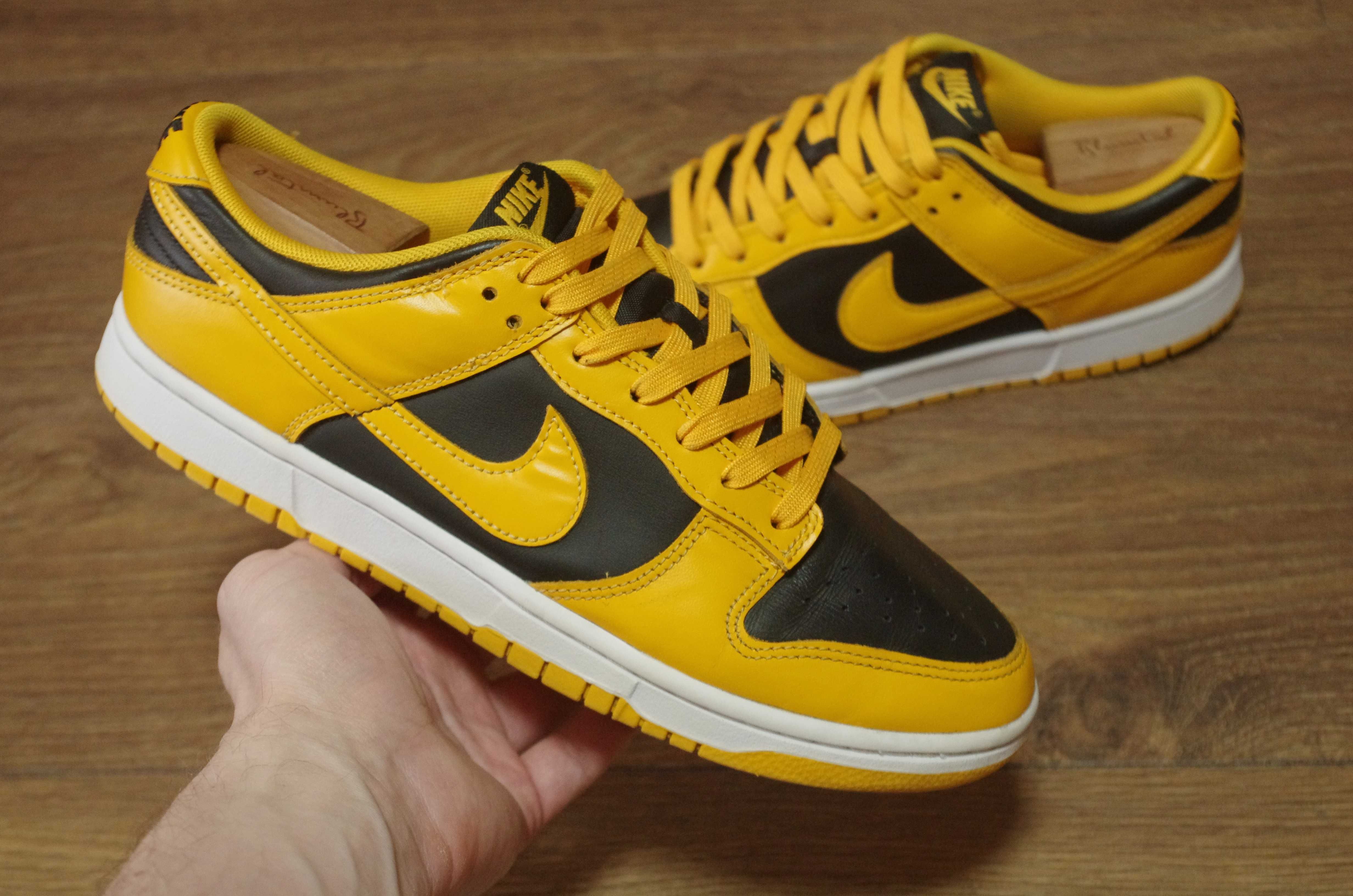 Кроссовки Nike Dunk low yellow black DD1391-004 оригінал 42,5 розмір