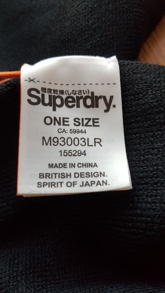 Szal Superdry Oslo szalik męski nowy