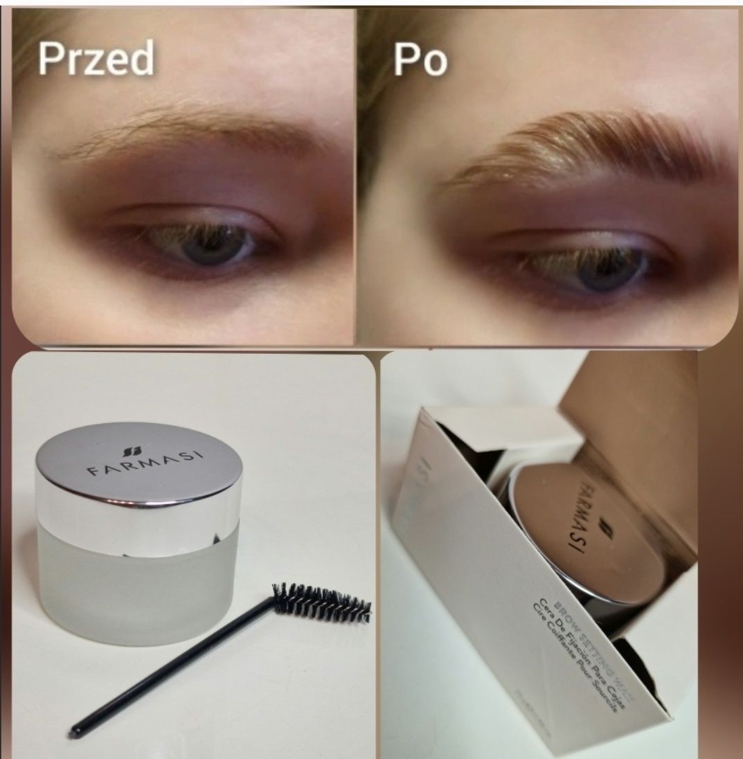Wosk Do Modelowania Brwi Brow Setting Wax Farmasi