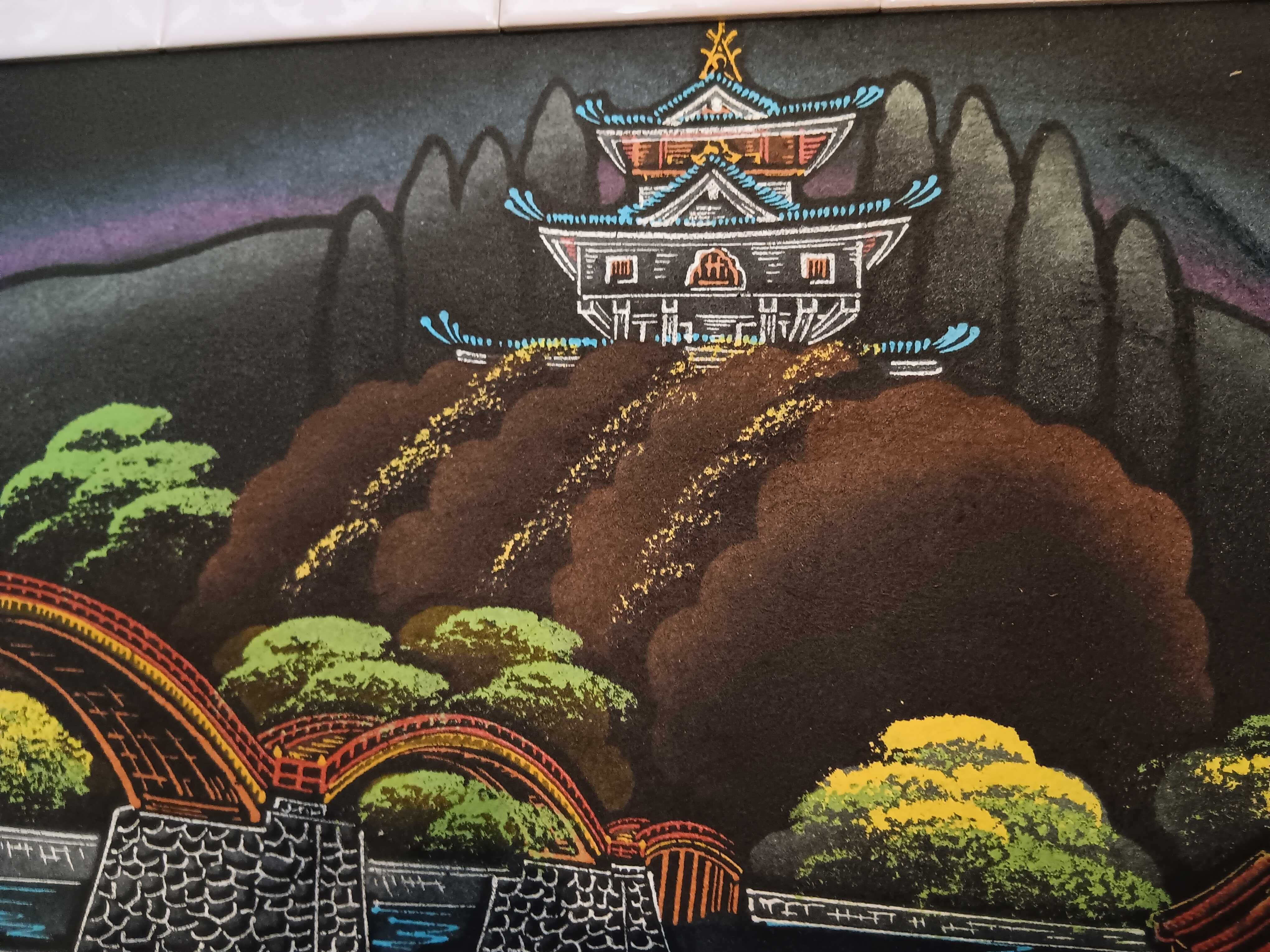 Quadro chinês de grandes dimensões