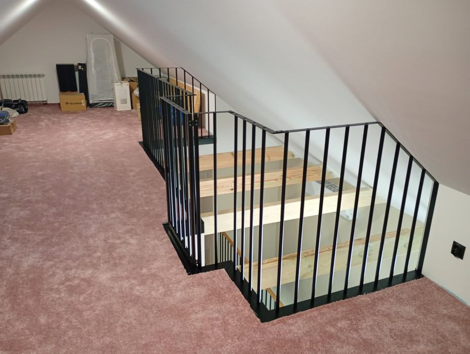 Balustrady, tarasy, schody i inne konstrukcje na życzenie klienta