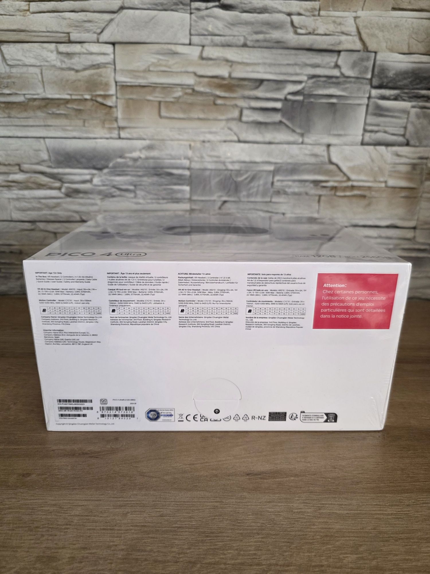 Nowe gogle vr Pico 4 Ultra 12/256Gb