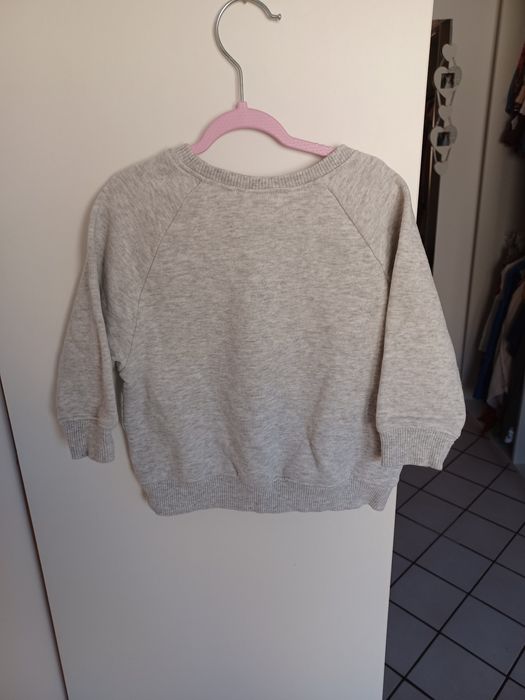 Bluza Next ocieplana r74-80