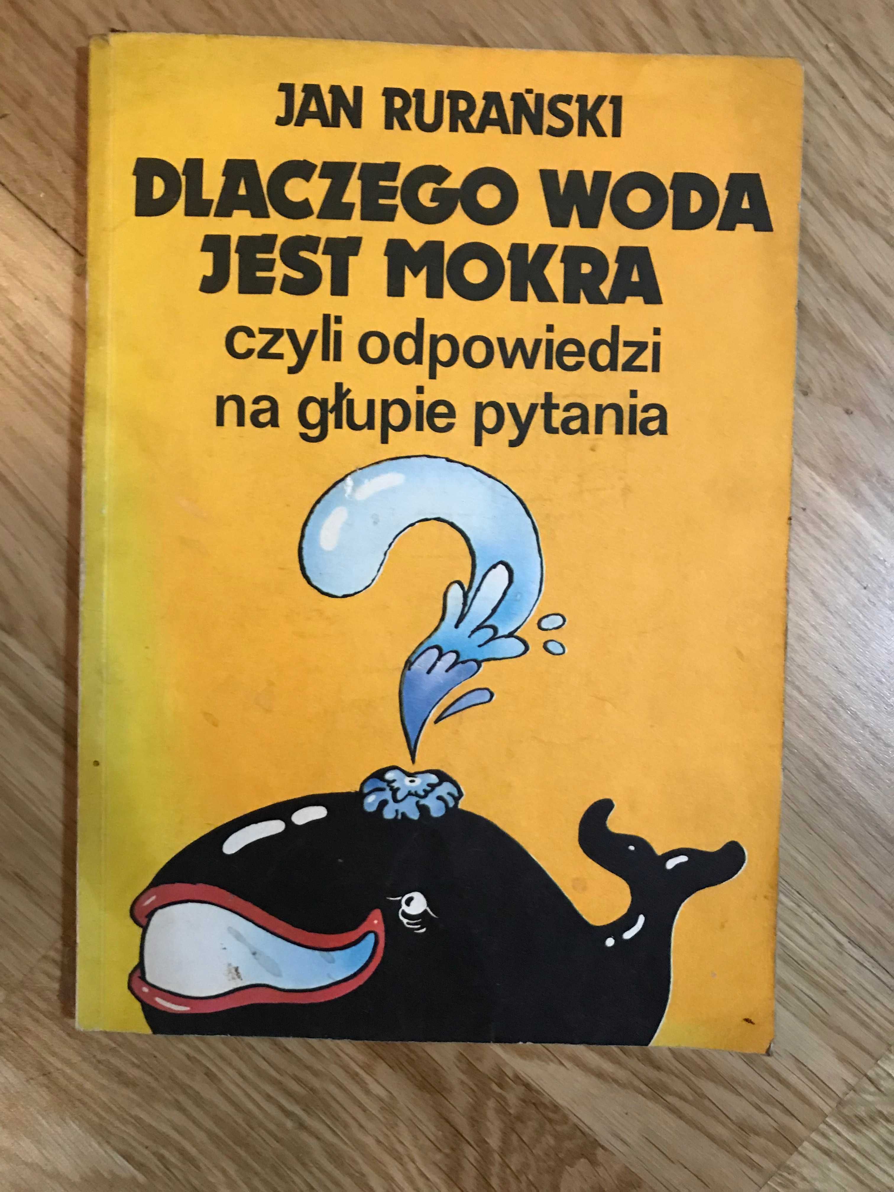 Dlaczego woda jest mokra czyli odpowiedzi na głupie pytania Rurański