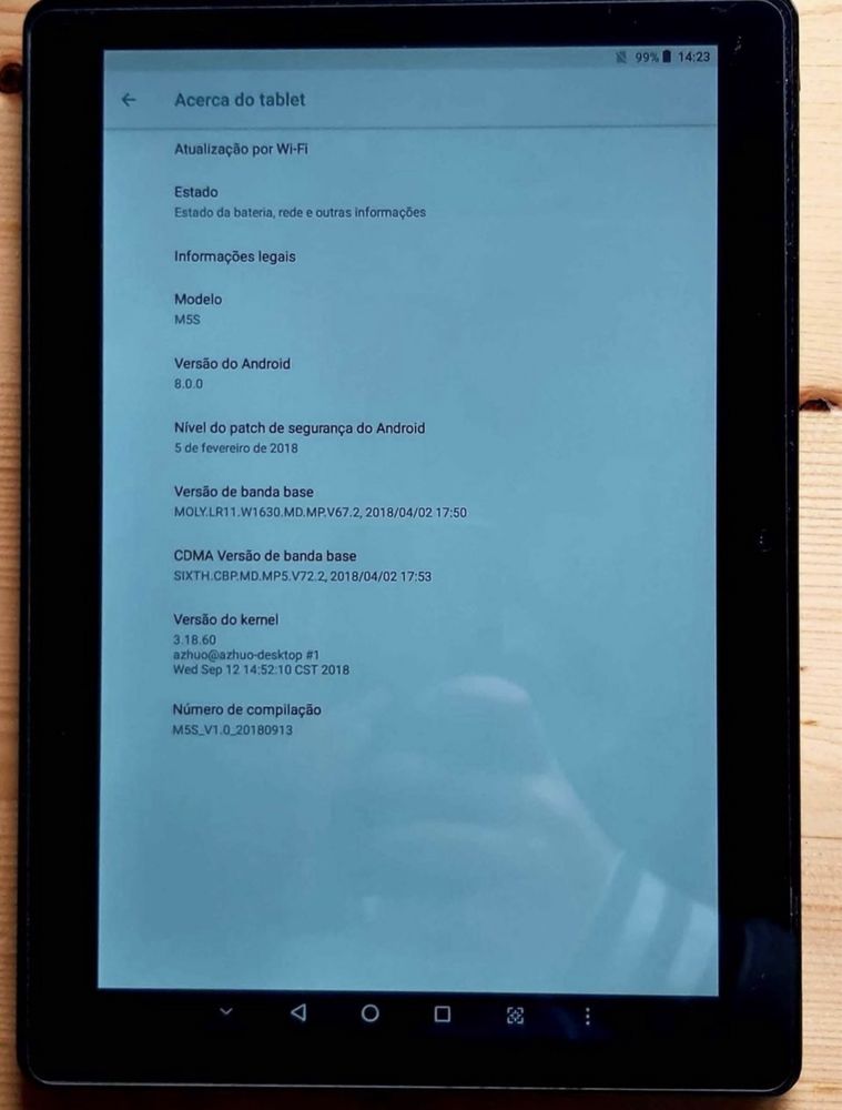Tablet como novo ALLDOCUBE M5S