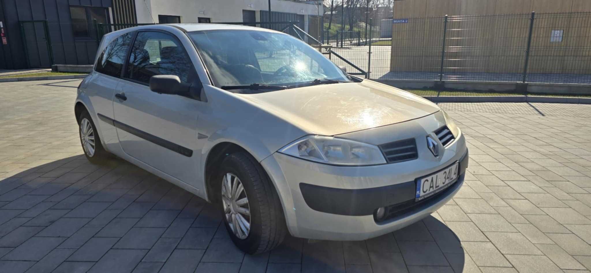 Renault Megane II 1.6 benzyna 2003r klimatyzacja