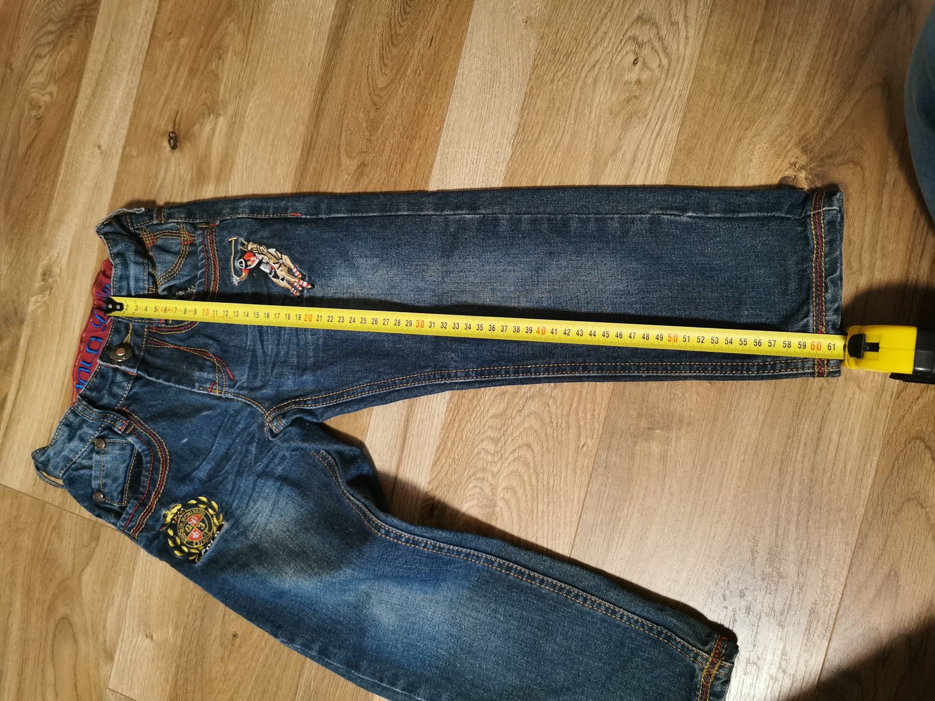 Spodnie jeansowe, roz. 3-4 lata POLO DENIM