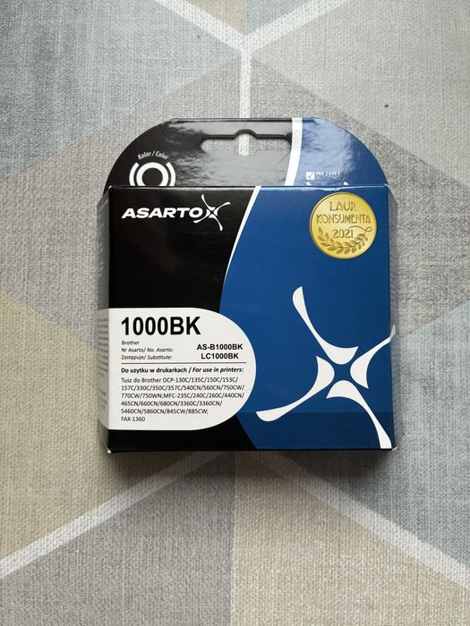 Asarto 1000BK - tusz do drukarki Brother