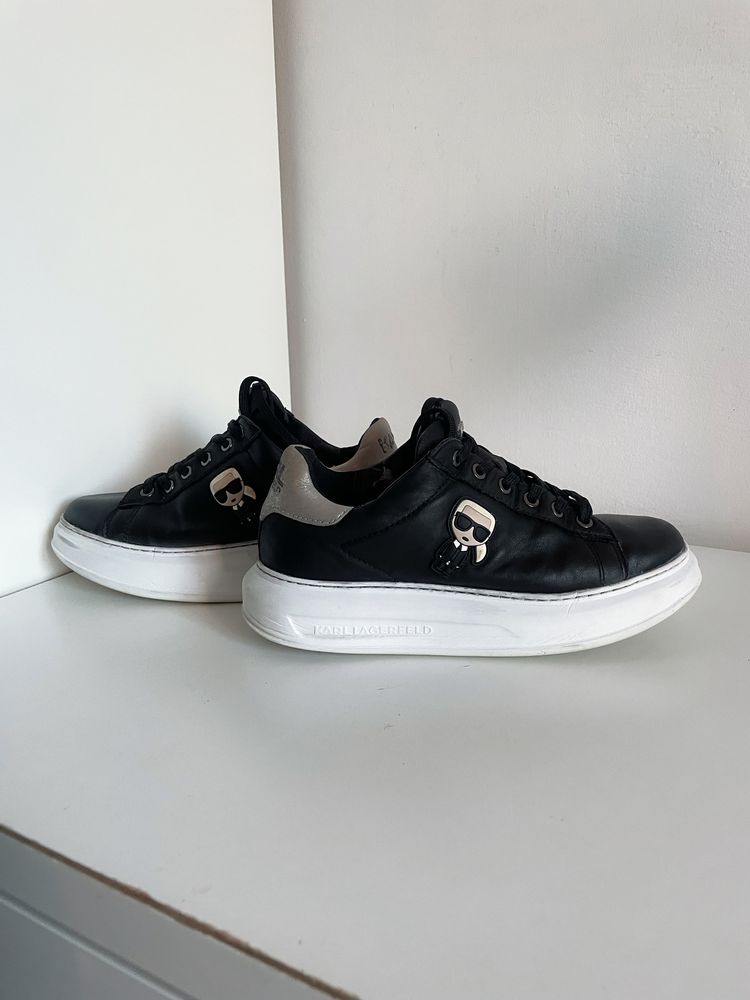 Oryginalne sneakersy Karl Lagerfeld rozmiar 39 logo damskie