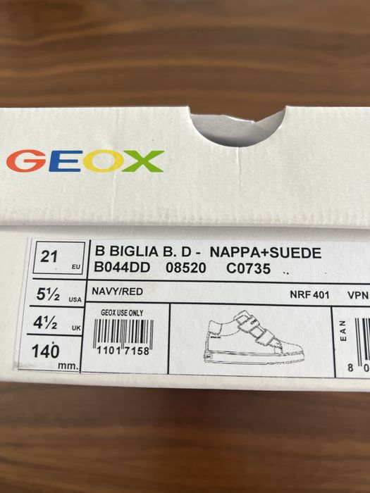 Sapatilhas GEOX tam. 21