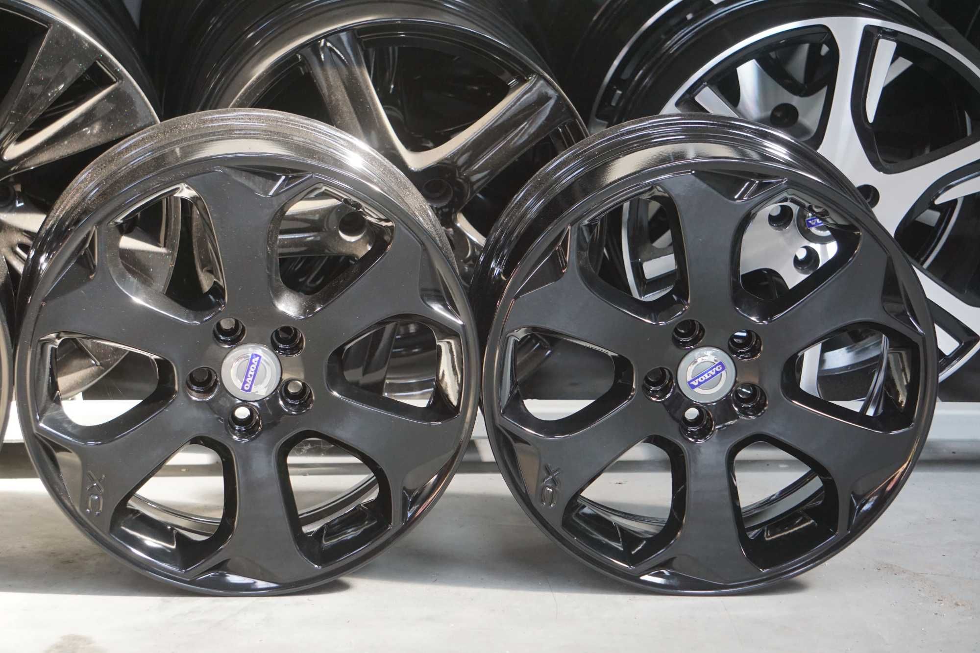 Alufelgi oryginał Volvo XC 5x108 7,5Jx18 et55 cb63,4mm czarne polysk