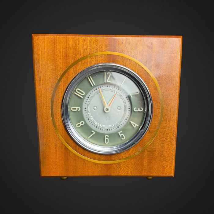 Zegar drewniana obudowa zegara samochodowego Nysa Warszawa B51/101113