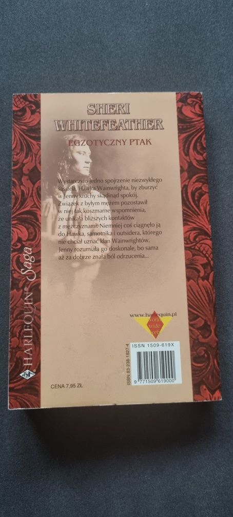 Egzotyczny ptak Sheri Whitefeather Harlequin Saga