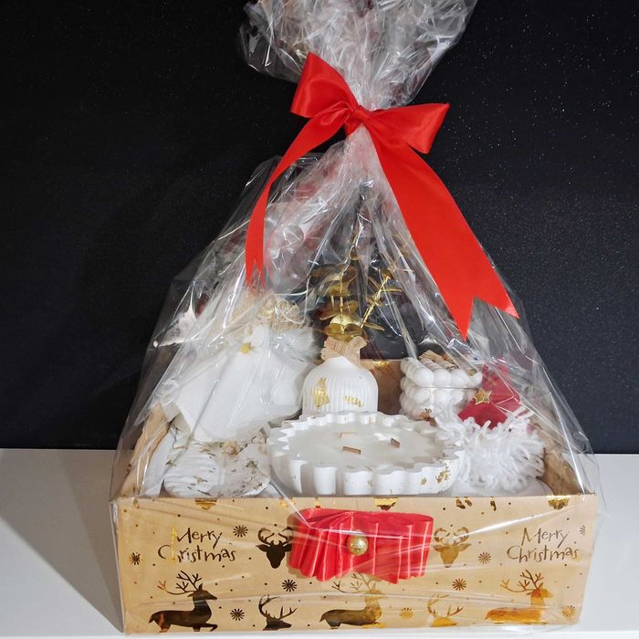 Box świąteczny- świece sojowe zapachowe