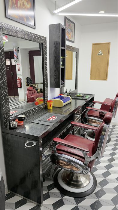 Bancada de barbeiro