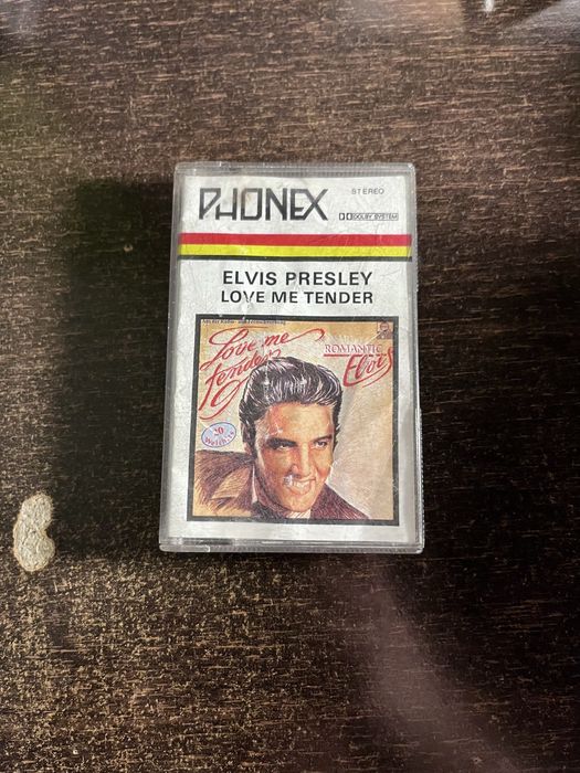 Kaseta magnetofonowa Elvis Presley – Love Me Tender – wydanie Phonex