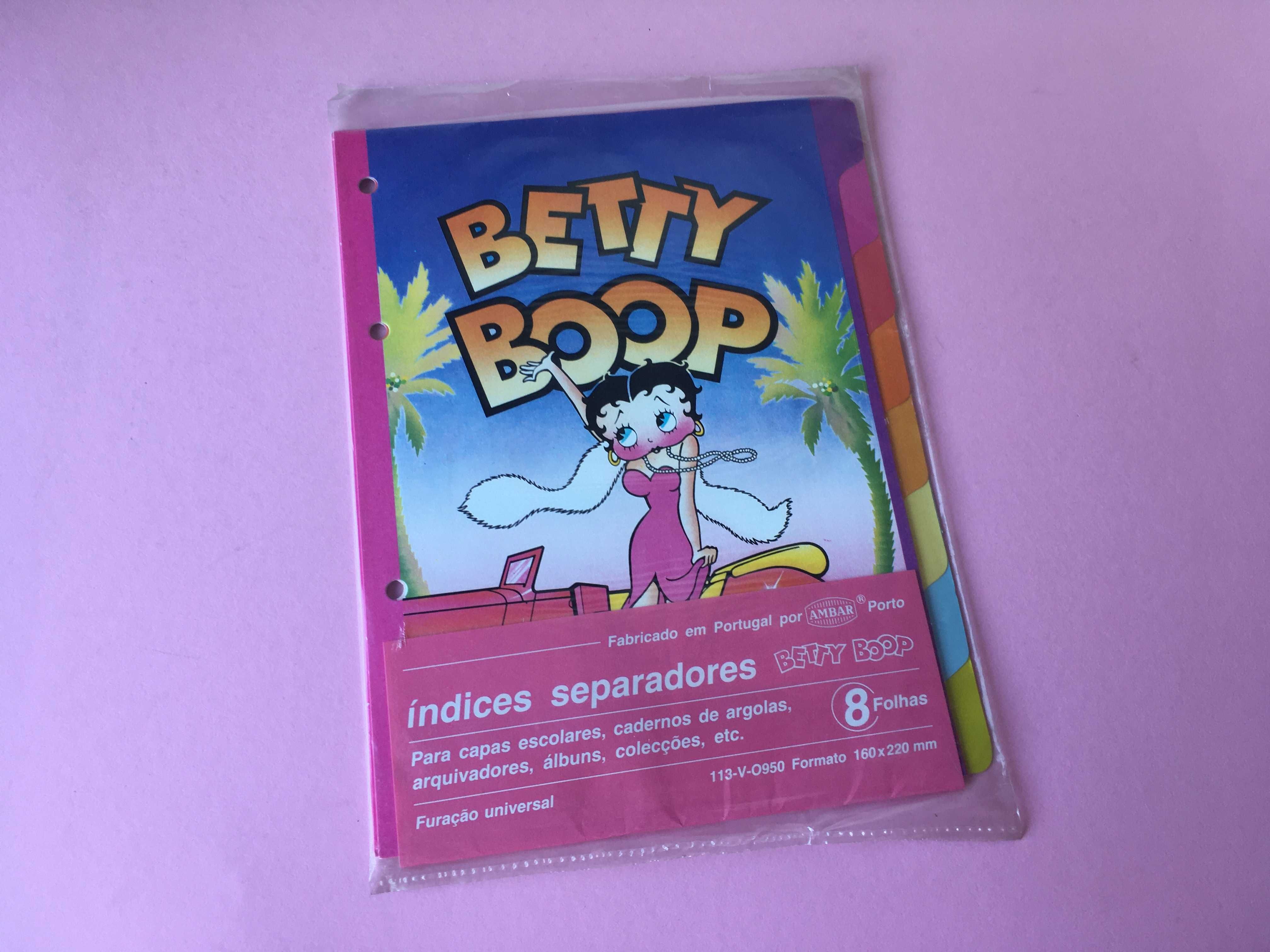 Separadores da Betty Boop Anos 80 da Ambar Novo