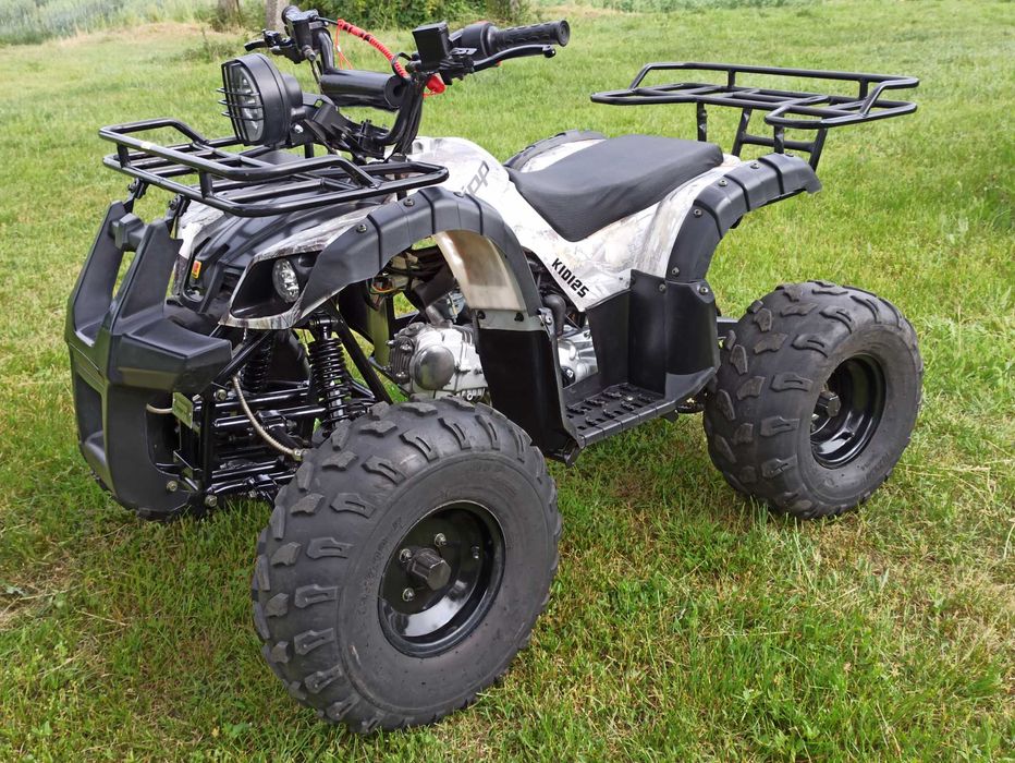 Quad Zipp kid 3+1R,koła 8 cali,stan super