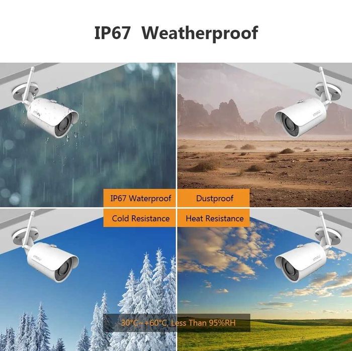 IP камера 5мп Imou Bullet PRO (IPC-F52MIP) - Новинка