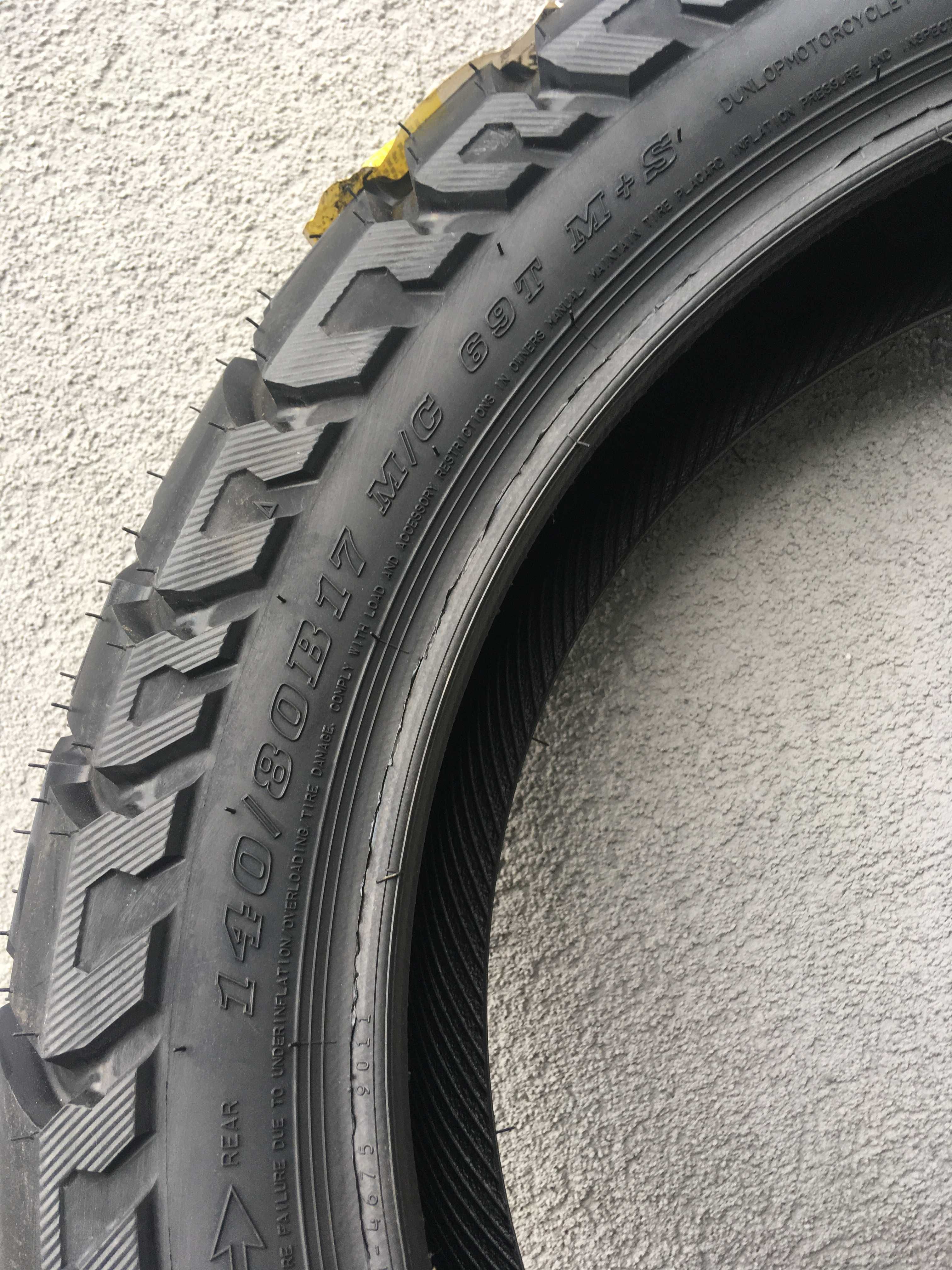 140/80B17 Dunlop Trailmax Mission M/C 69T M+S TL 140/80/17