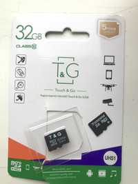 Флеш картка (microSD карта) 2 шт (32 Gb + 2 Gb)