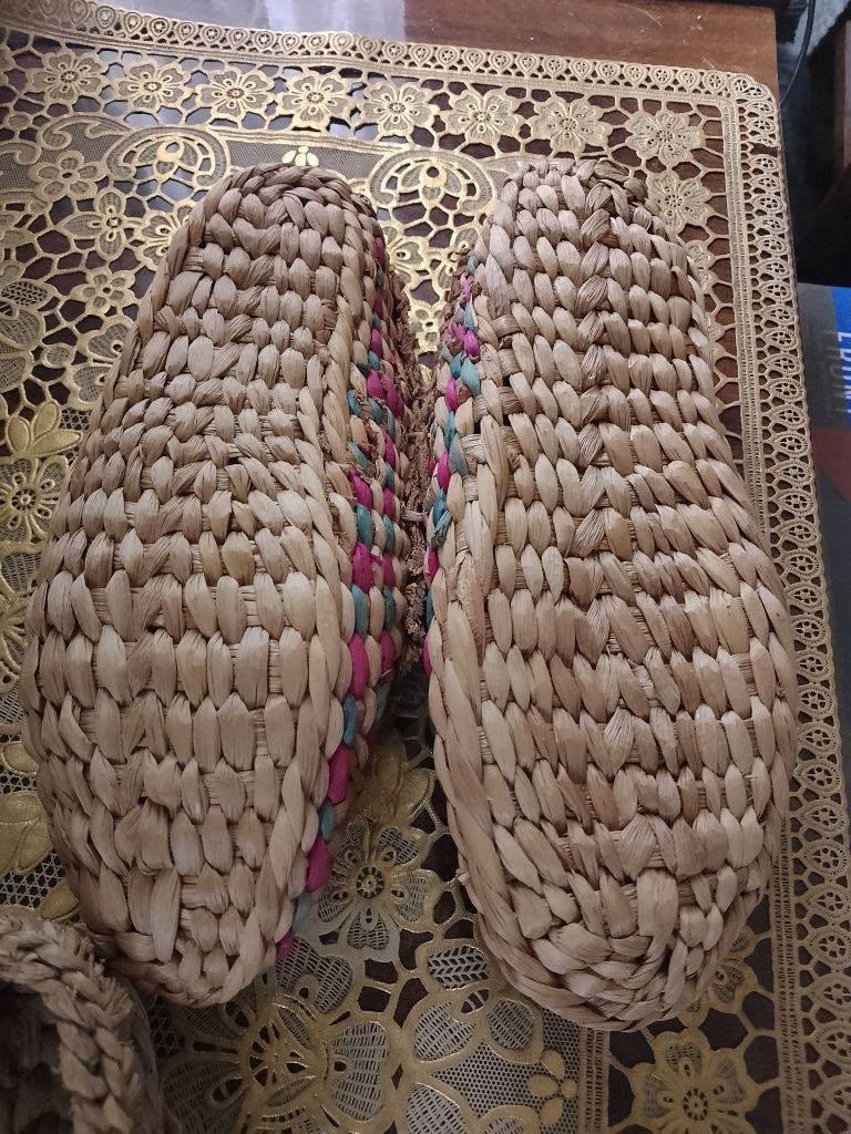 Лапти плетёные сувенирные
