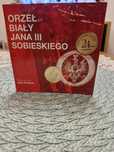 Moneta Orzeł Biały Jana III Sobieskiego kolekcja 2011.
