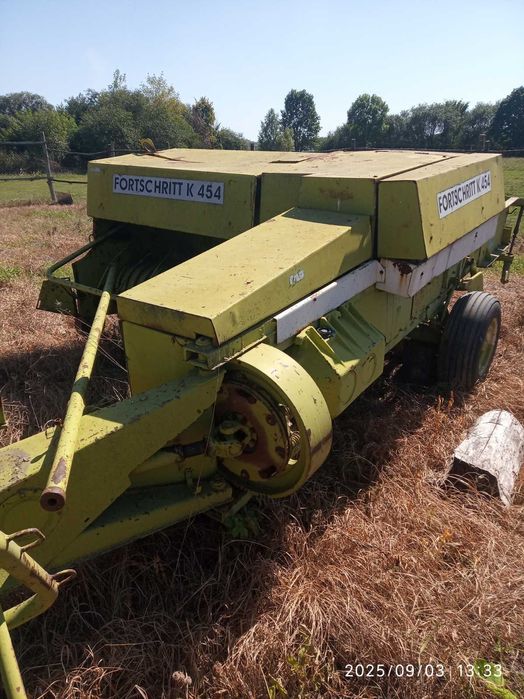 Прес підбирач К-454 FORTSCHRITT, ФОРТШРИТТ, з хоботом, 1990 р.в.
