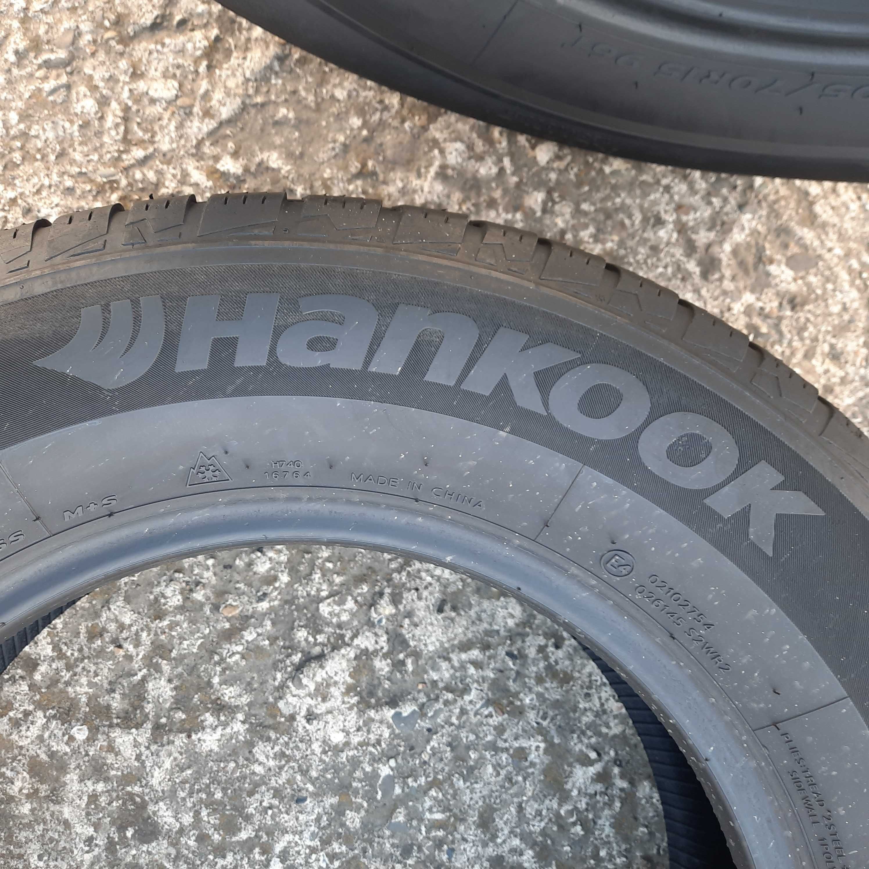 Всесезонная резина, шины 205 70 R15 Hankook 4шт.