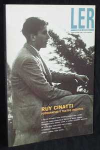 Livro Revista Ler Ruy Cinatti 1997