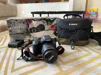 Canon EOS 750D corpo + lente EF-S 18-55 - kit