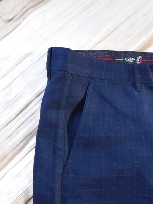 Eleganckie spodnie męskie BIGMAN, Nowe,W36, L34