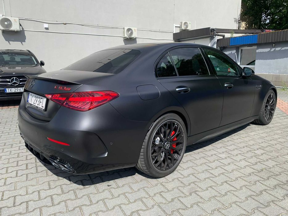 Mercedes- Benz C63S Wynajem krótkoterminowy i długoterminowy