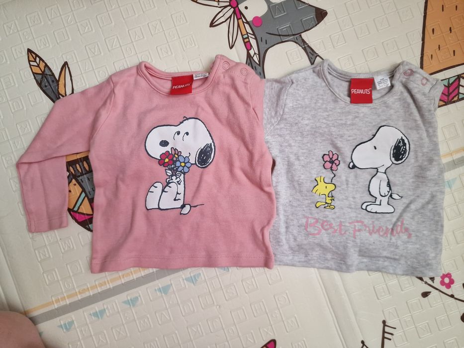 Bluzki z długim rękawem 62-68